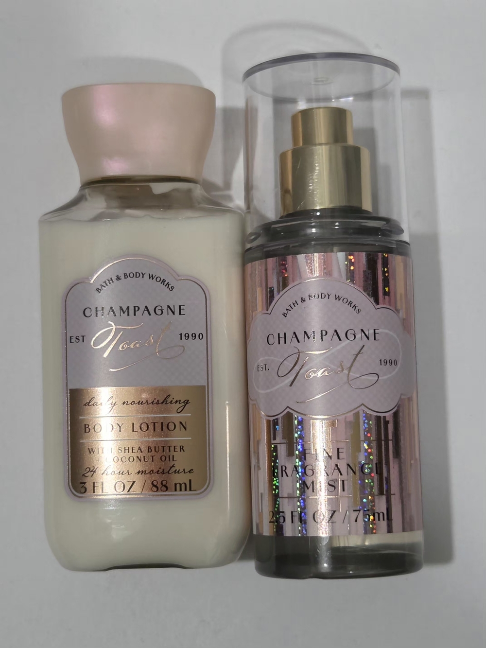 Bath & Body Works Champagne Toast Set